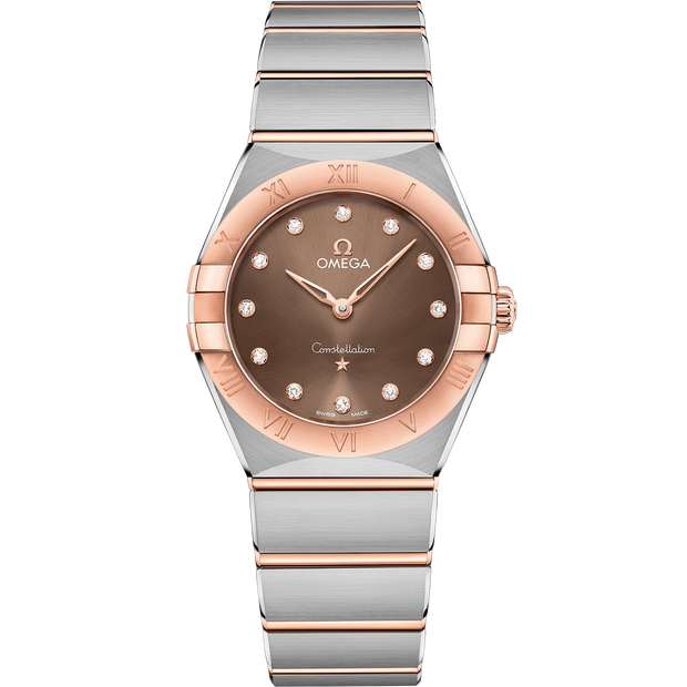 Omega Constellation 28 mm, steel - Sedna™ gold on steel - Sedna™ gold