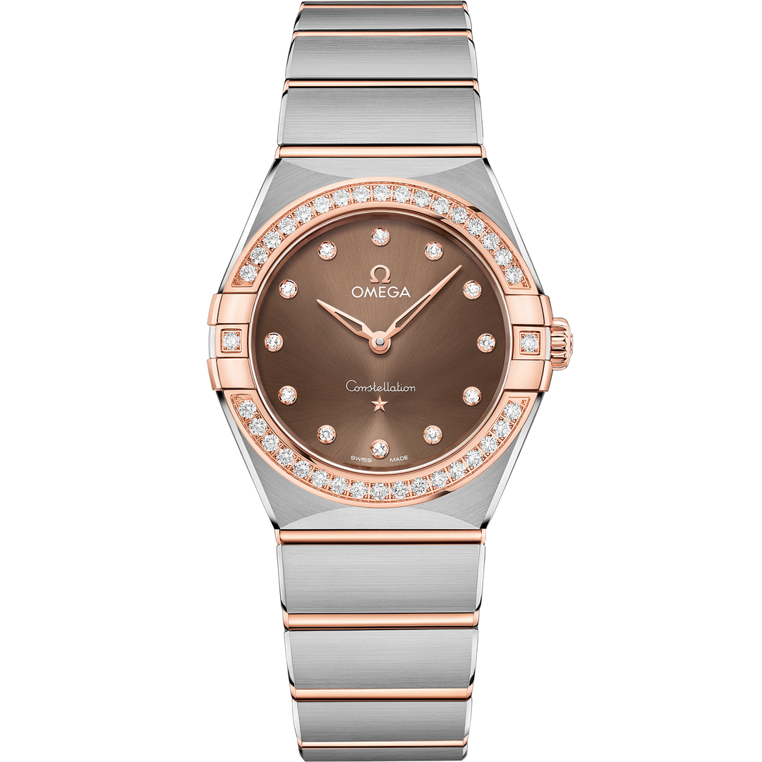 Omega Constellation 28 mm, steel - Sedna™ gold on steel - Sedna™ gold