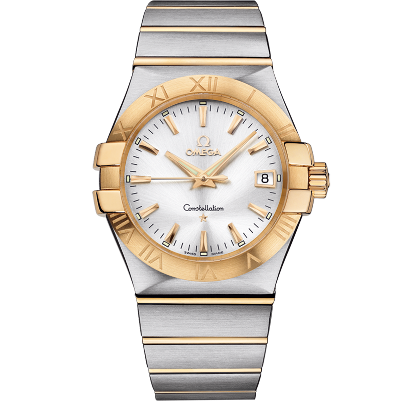 Omega Constellation 35 mm, steel - yellow gold on steel - yellow gold