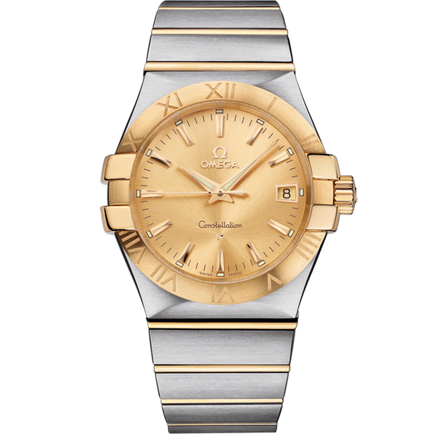 Omega Constellation 35 mm, steel - yellow gold on steel - yellow gold