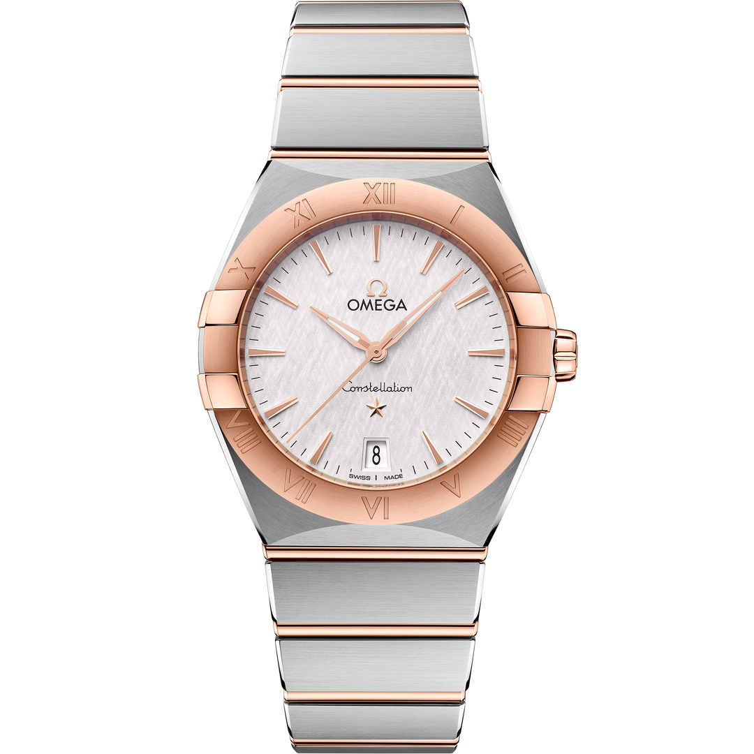 Omega Constellation 36 mm, steel - Sedna™ gold on steel - Sedna™ gold