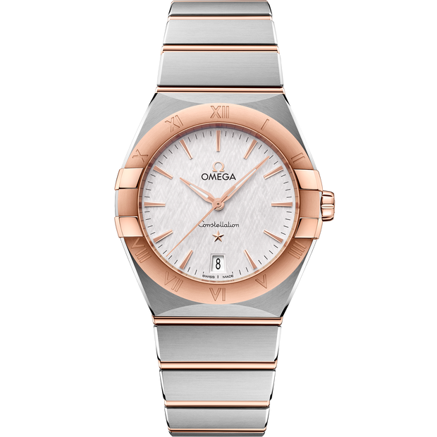 Omega Constellation 36 mm, steel - Sedna™ gold on steel - Sedna™ gold