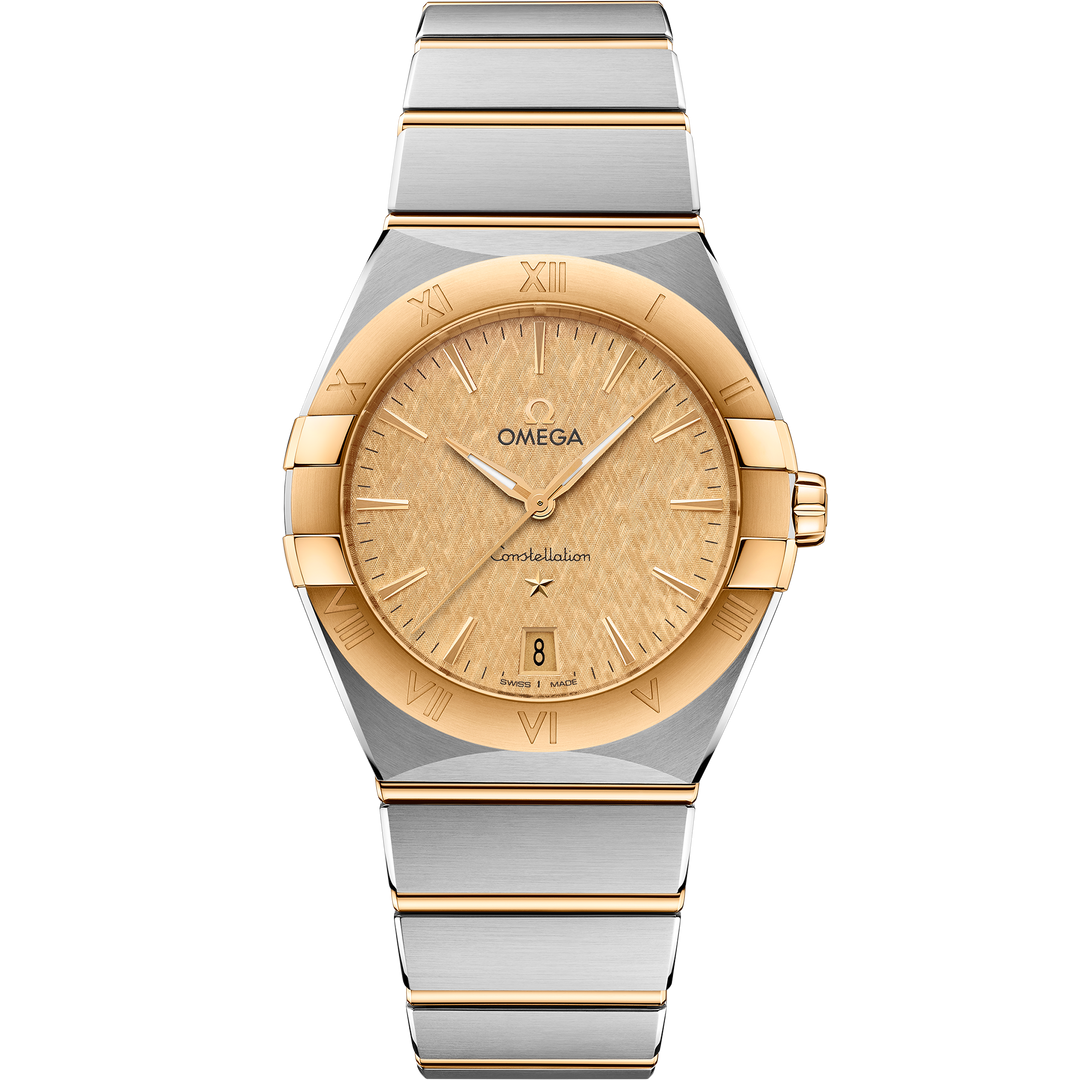 Omega Constellation 36 mm, steel - yellow gold on steel - yellow gold