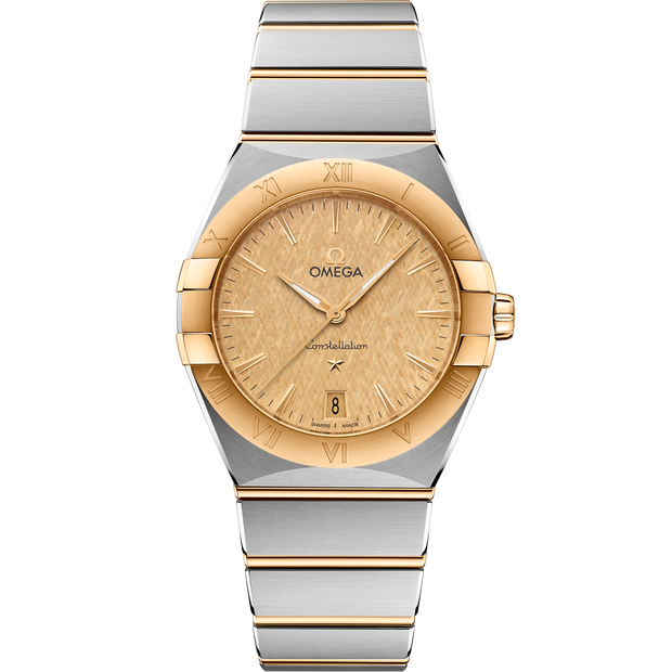 Omega Constellation 36 mm, steel - yellow gold on steel - yellow gold