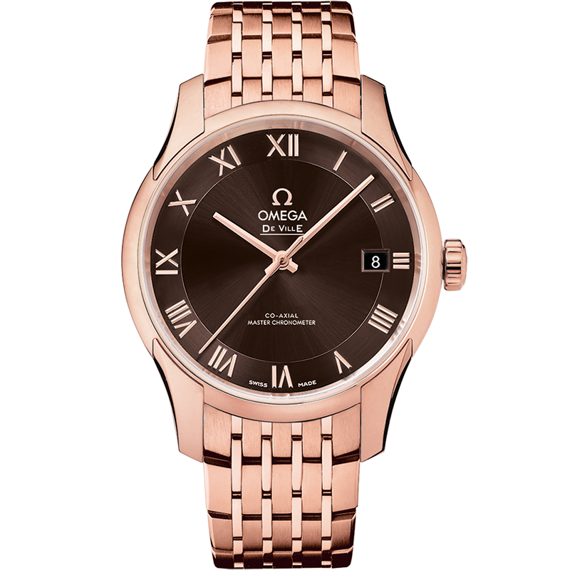 Omega De Ville Hour Vision 41 mm, Sedna™ gold on Sedna™ gold