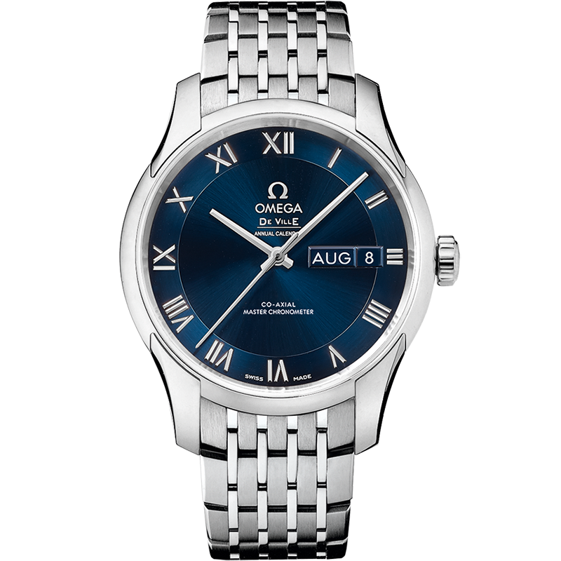 Omega De Ville Hour Vision 41 mm, steel on steel