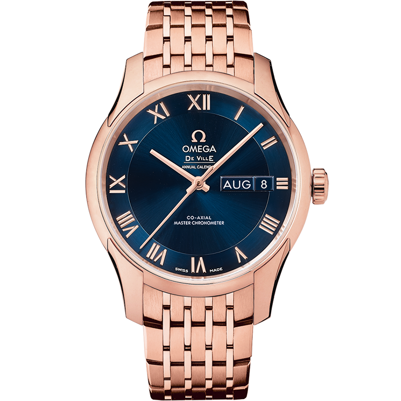 Omega De Ville Hour Vision 41 mm, Sedna™ gold on Sedna™ gold