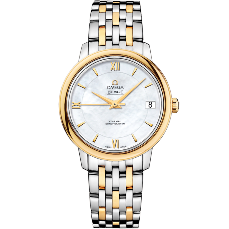 Omega De Ville Prestige 32.7 mm, steel - yellow gold on steel - yellow gold