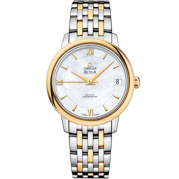 Omega De Ville Prestige 32.7 mm, steel - yellow gold on steel - yellow gold