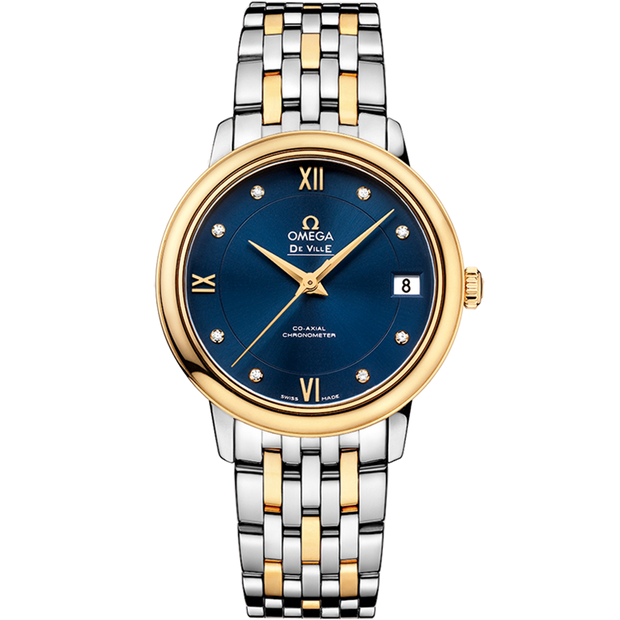 Omega De Ville Prestige 32.7 mm, steel - yellow gold on steel - yellow gold