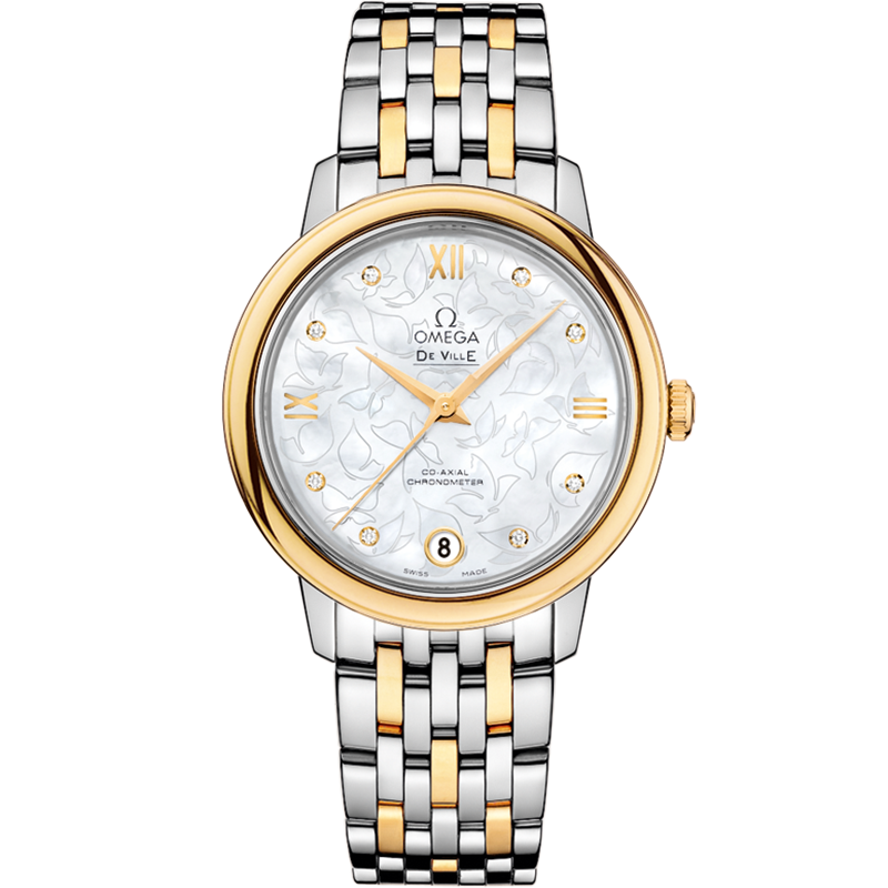 Omega De Ville Prestige 32.7 mm, steel - yellow gold on steel - yellow gold