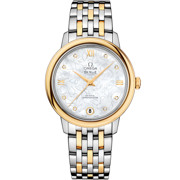 Omega De Ville Prestige 32.7 mm, steel - yellow gold on steel - yellow gold