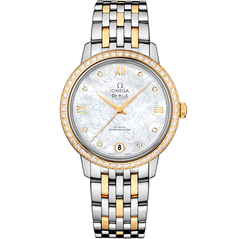 Omega De Ville Prestige 32.7 mm, steel - yellow gold on steel - yellow gold