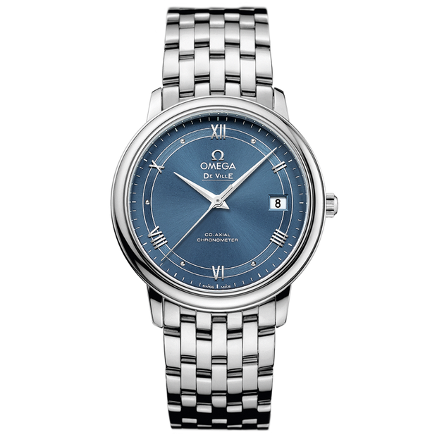 Omega De Ville Prestige 36.8 mm, steel on steel