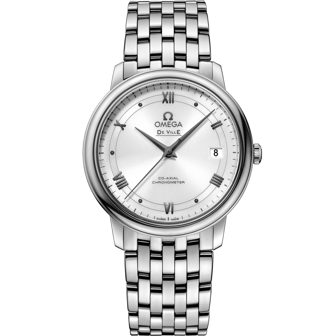 Omega De Ville Prestige 36.8 mm, steel on steel