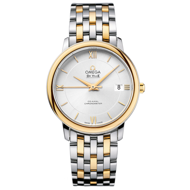 Omega De Ville Prestige 36.8 mm, steel - yellow gold on steel - yellow gold