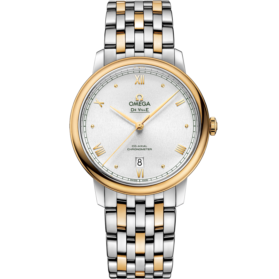 Omega De Ville Prestige 39.5 mm, steel - yellow gold on steel - yellow gold