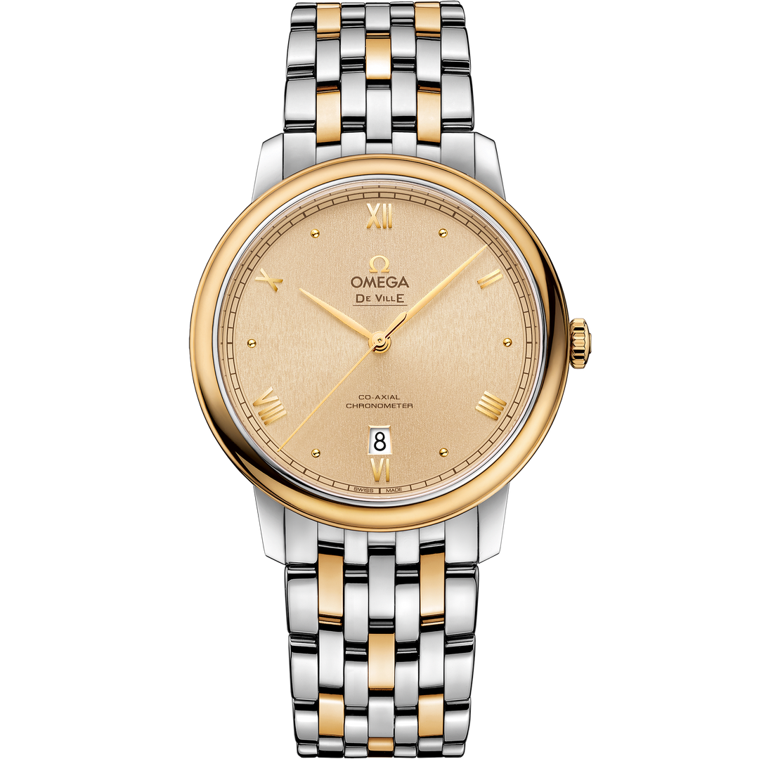 Omega De Ville Prestige 39.5 mm, steel - yellow gold on steel - yellow gold