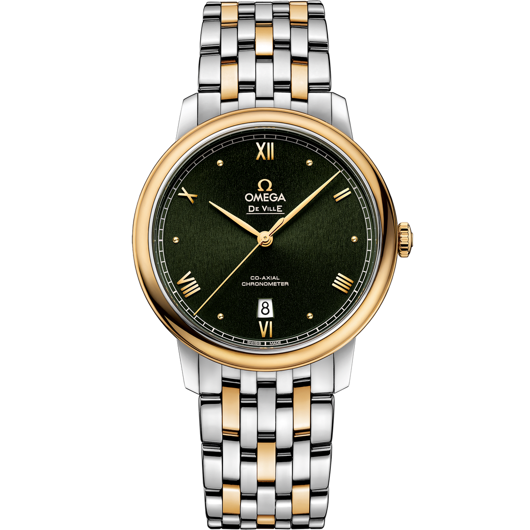 Omega De Ville Prestige 39.5 mm, steel - yellow gold on steel - yellow gold