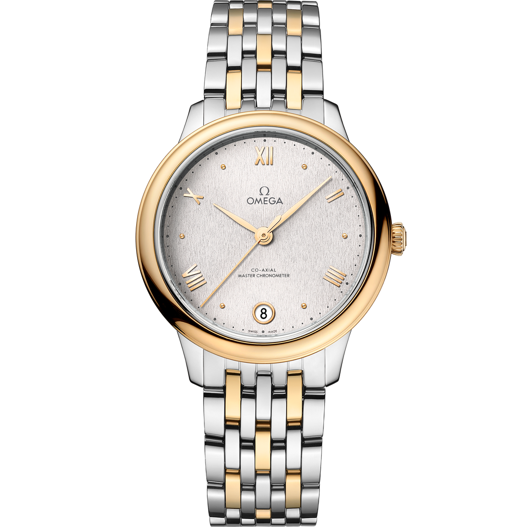 Omega De Ville Prestige 34 mm, steel - yellow gold on steel - yellow gold