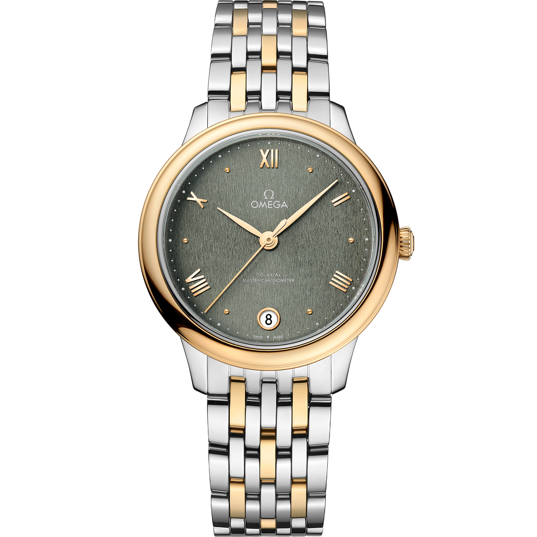 Omega De Ville Prestige 34 mm, steel - yellow gold on steel - yellow gold