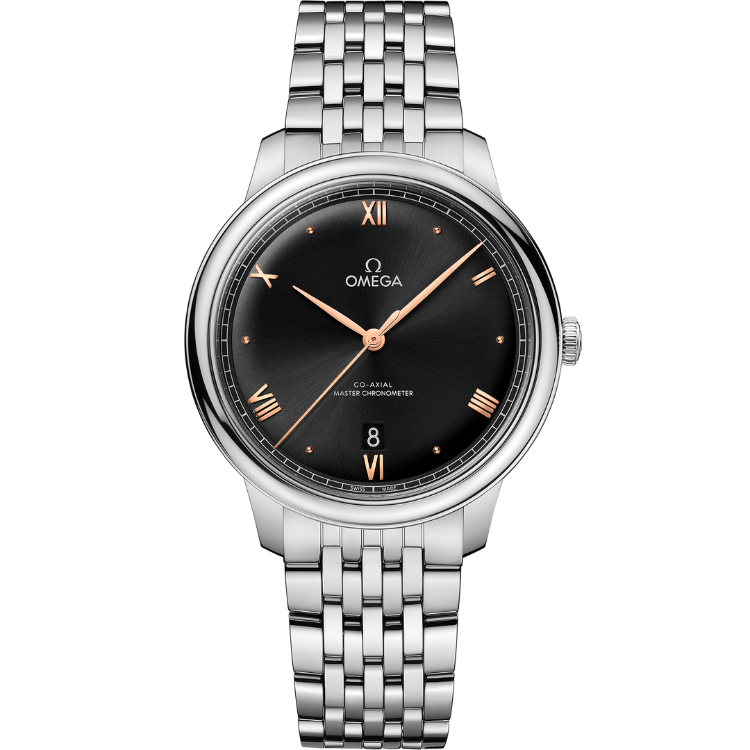 Omega De Ville Prestige 40 mm, steel on steel