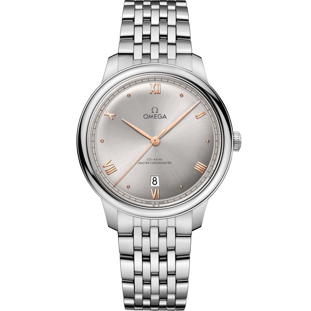 Omega De Ville Prestige 40 mm, steel on steel