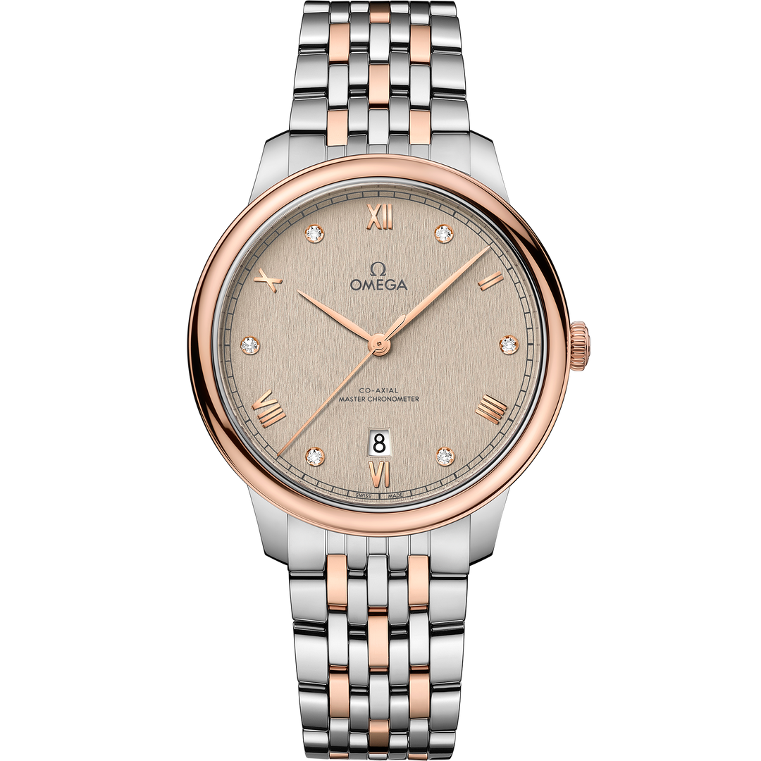 Omega De Ville Prestige 40 mm, steel - Sedna™ gold on steel - Sedna™ gold