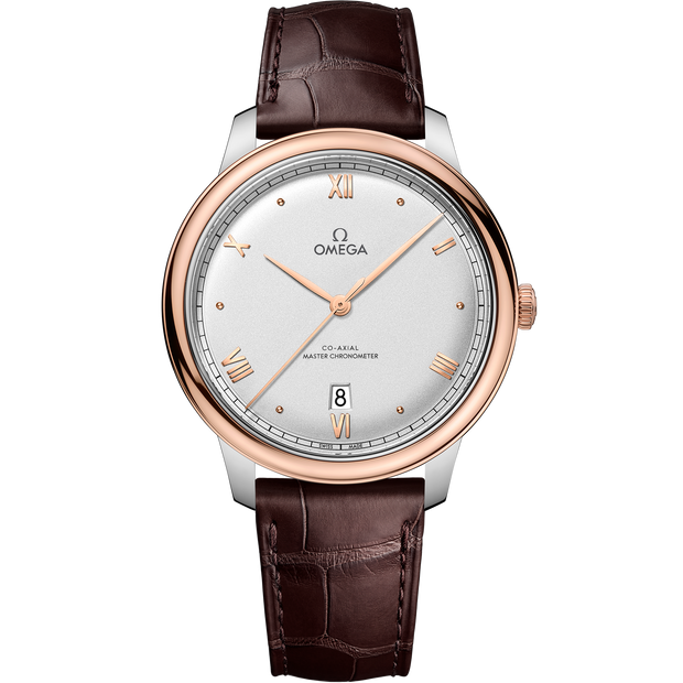 Omega De Ville Prestige 40 mm, steel - Sedna™ gold