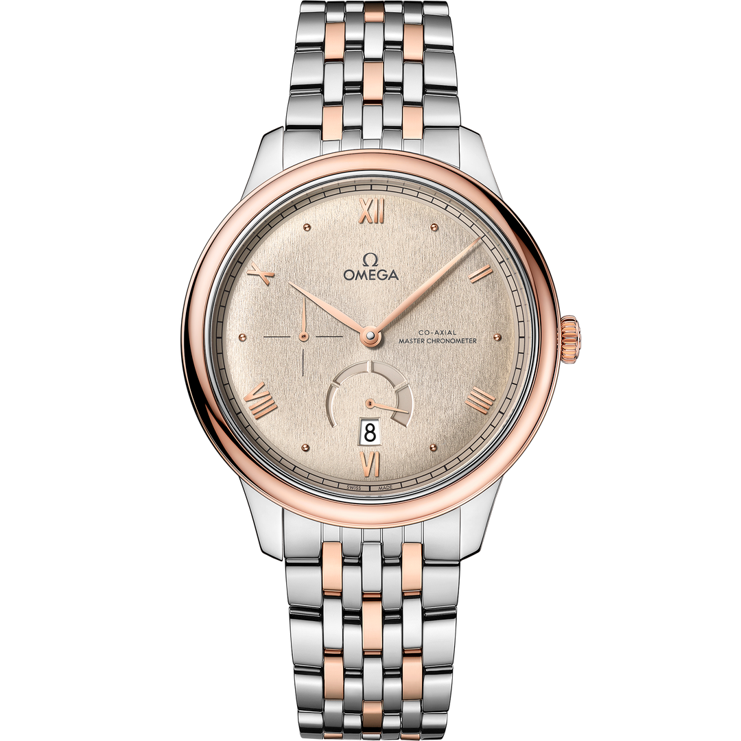 Omega De Ville Prestige 41 mm, steel - Sedna™ gold on steel - Sedna™ gold