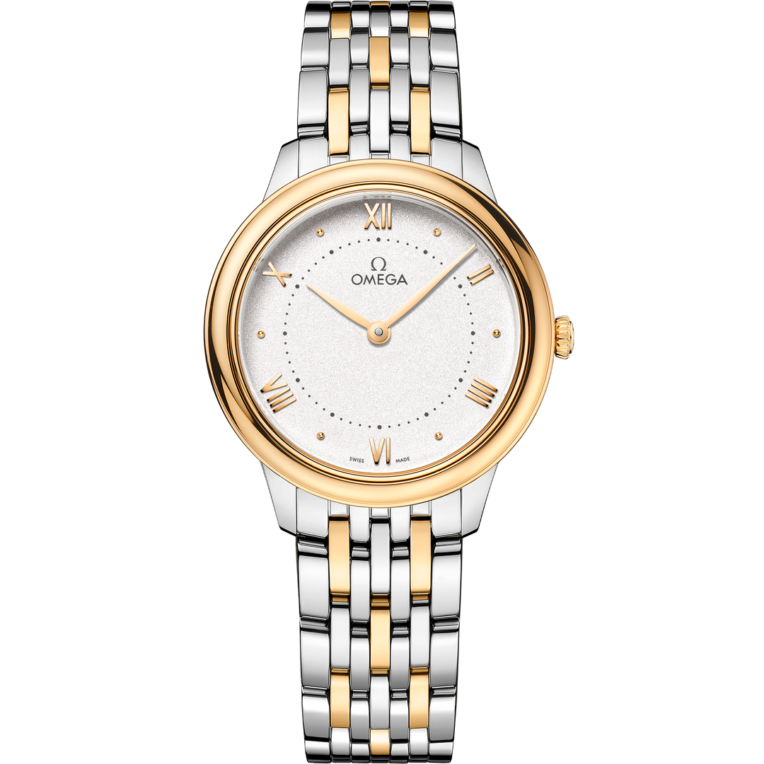 Omega De Ville Prestige 30 mm, steel - yellow gold on steel - yellow gold