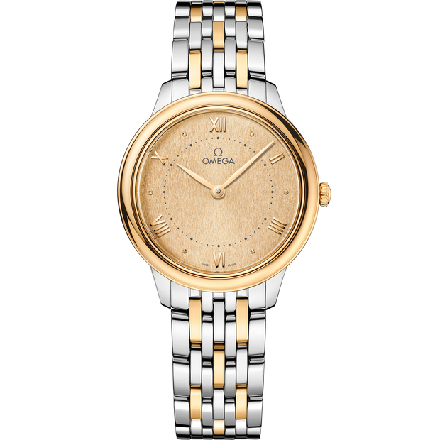 Omega De Ville Prestige 30 mm, steel - yellow gold on steel - yellow gold