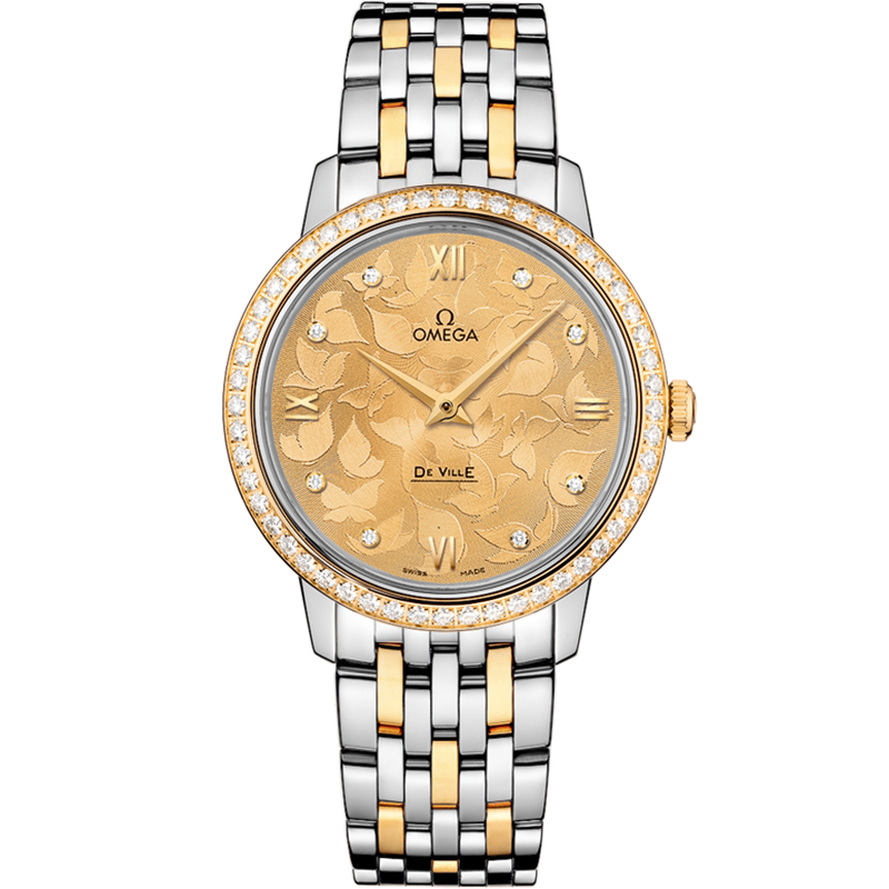 Omega De Ville Prestige 32.7 mm, steel - yellow gold on steel - yellow gold