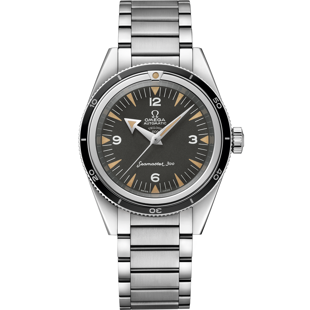 Omega Seamaster Seamaster 300 39 mm, steel on steel