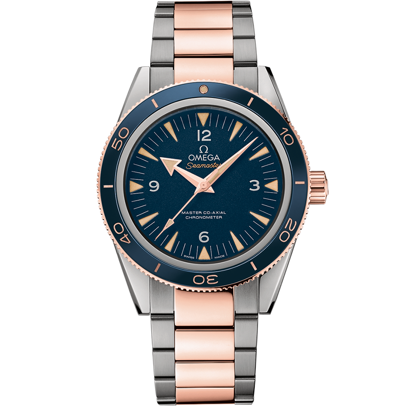 Omega Seamaster Seamaster 300 41 mm, titanium - Sedna™ gold on titanium - Sedna™ gold