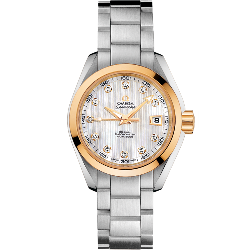 Omega Seamaster Aqua Terra 150M 30 mm, steel - yellow gold on steel