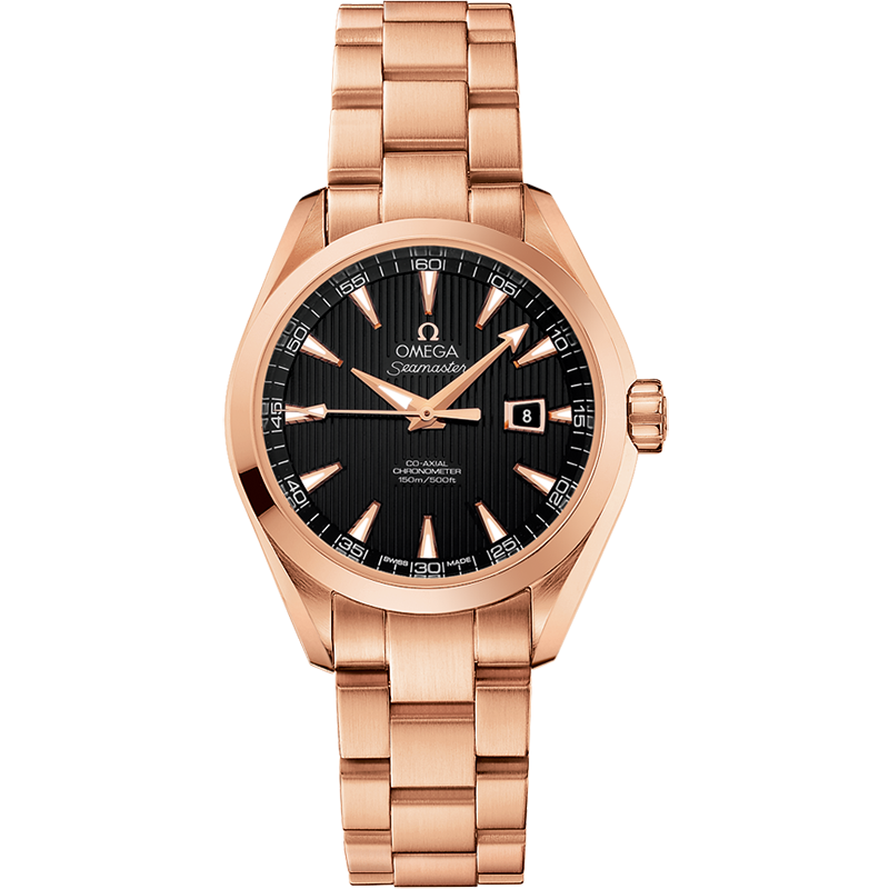 Omega Seamaster Aqua Terra 150M 34 mm, red gold on red gold