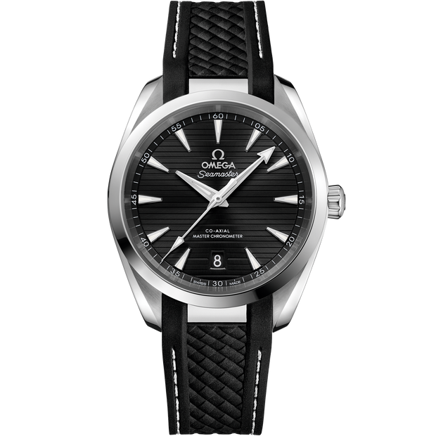 Omega Seamaster Aqua Terra 150M 38 mm, steel on rubber strap