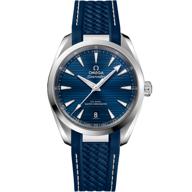 Omega Seamaster Aqua Terra 150M 38 mm, steel on rubber strap