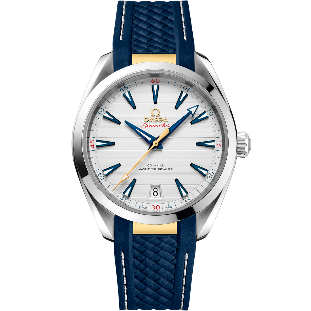 Omega Seamaster Aqua Terra 150M 41 mm, steel on rubber strap