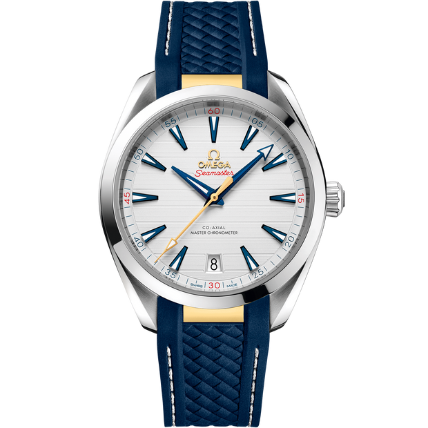 Omega Seamaster Aqua Terra 150M 41 mm, steel on rubber strap