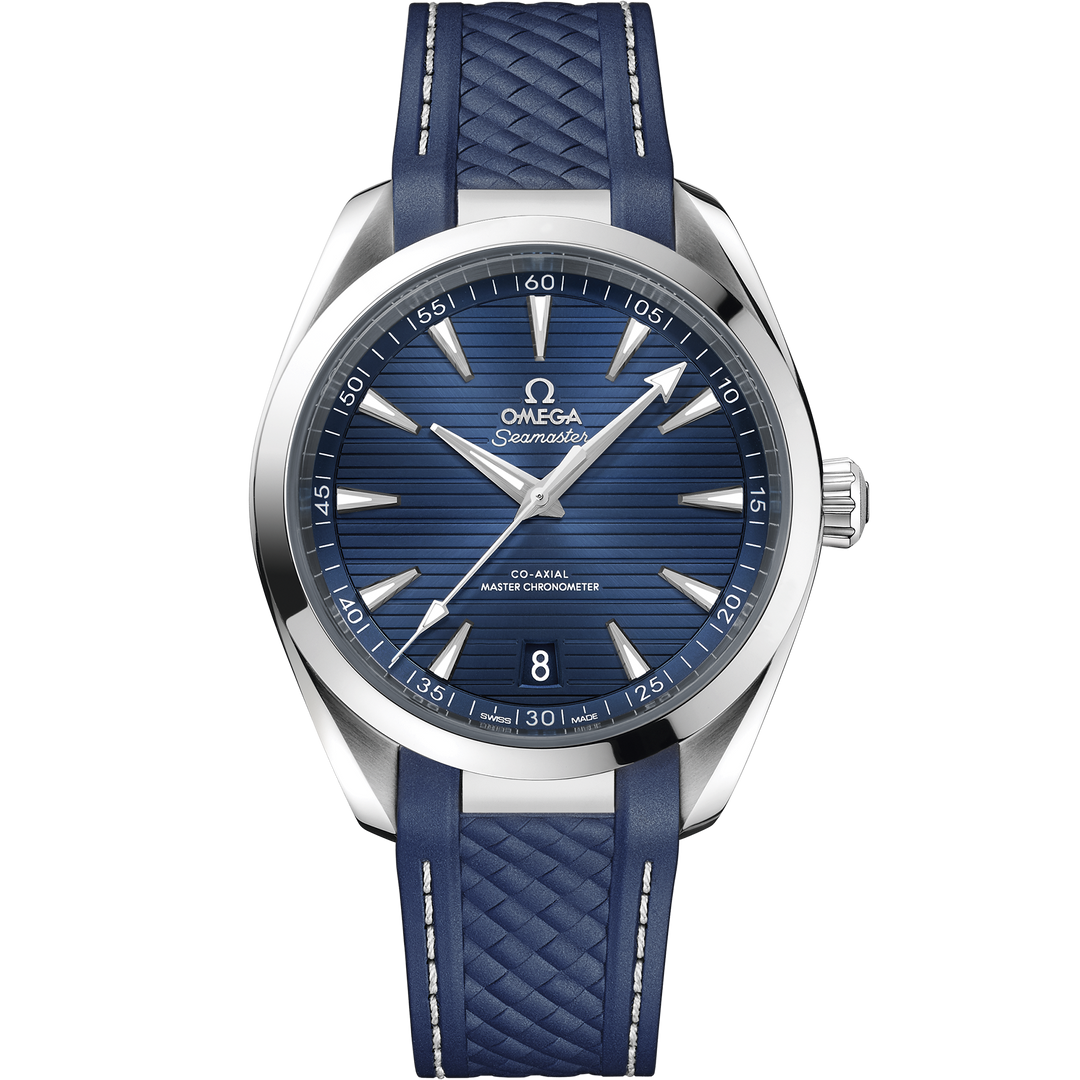 Omega Seamaster Aqua Terra 150M 41 mm, steel on rubber strap