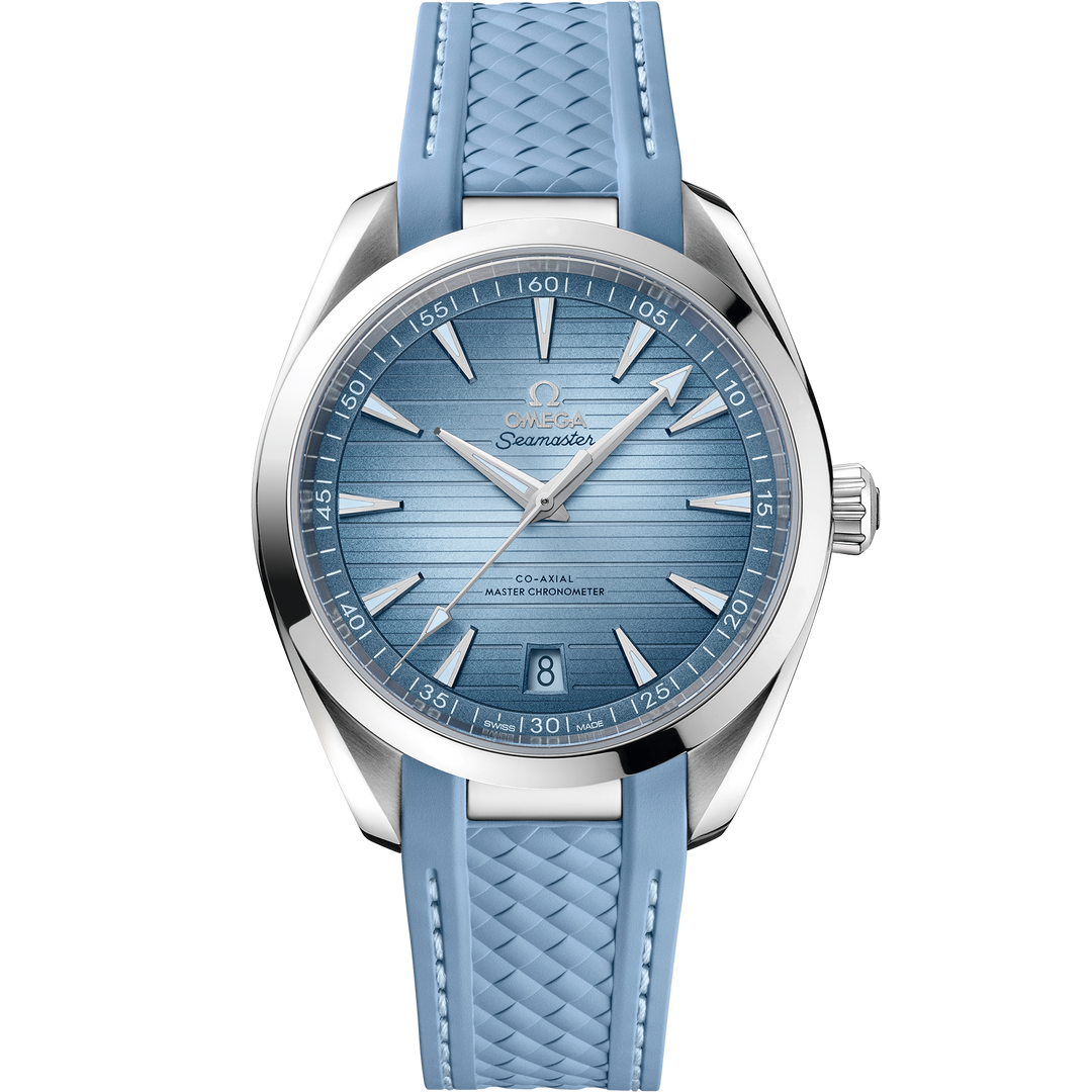 Omega Seamaster Aqua Terra 150M 41 mm, steel on rubber strap