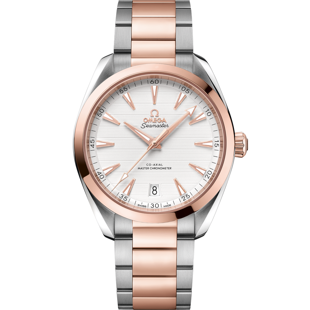 Omega Seamaster Aqua Terra 150M 41 mm, steel - Sedna™ gold on steel - Sedna™ gold