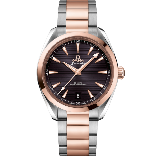 Omega Seamaster Aqua Terra 150M 41 mm, steel - Sedna™ gold on steel - Sedna™ gold