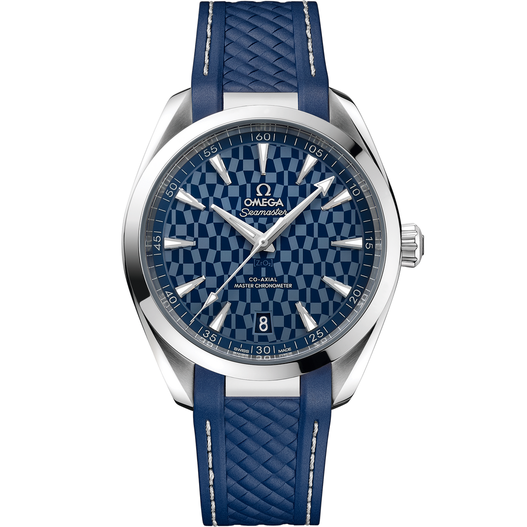 Omega Seamaster Aqua Terra 150M 41 mm, steel on rubber strap