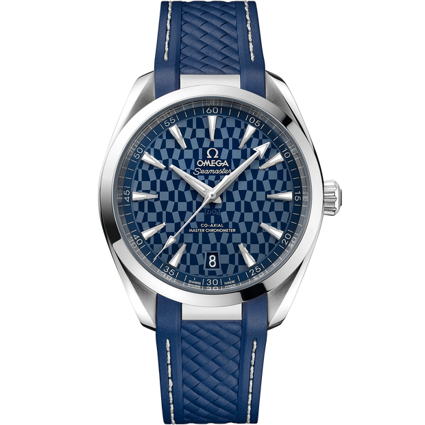 Omega Seamaster Aqua Terra 150M 41 mm, steel on rubber strap