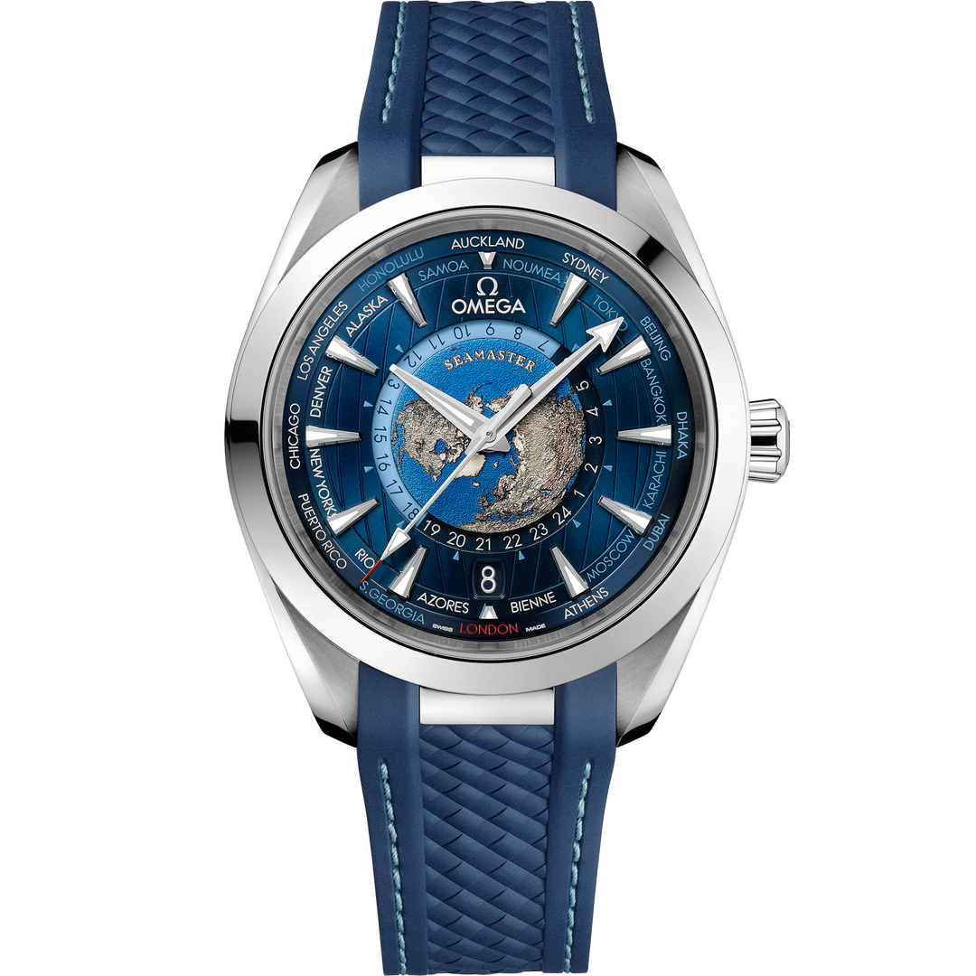 Omega Seamaster Aqua Terra 150M 43 mm, steel on rubber strap