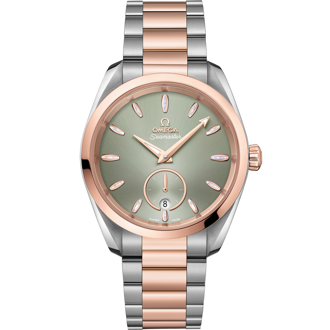 Omega Seamaster Aqua Terra 150M 38 mm, steel - Sedna™ gold on steel - Sedna™ gold