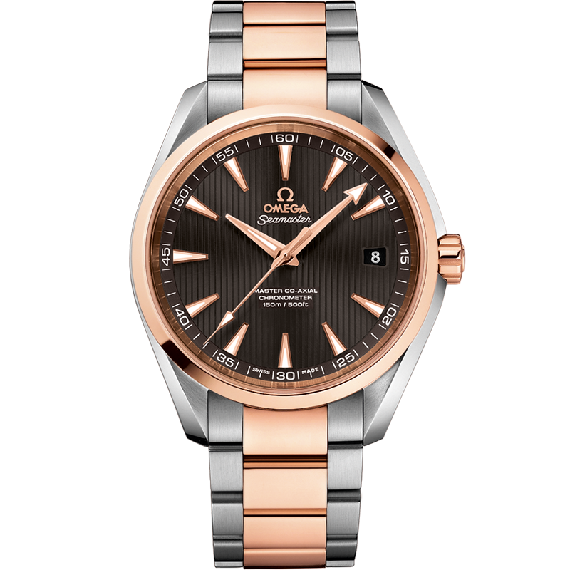 Omega Seamaster Aqua Terra 150M 41.5 mm, steel - red gold on steel - red gold